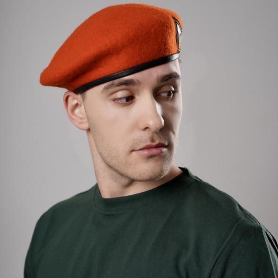 Берет оранжевый — фото-539_2