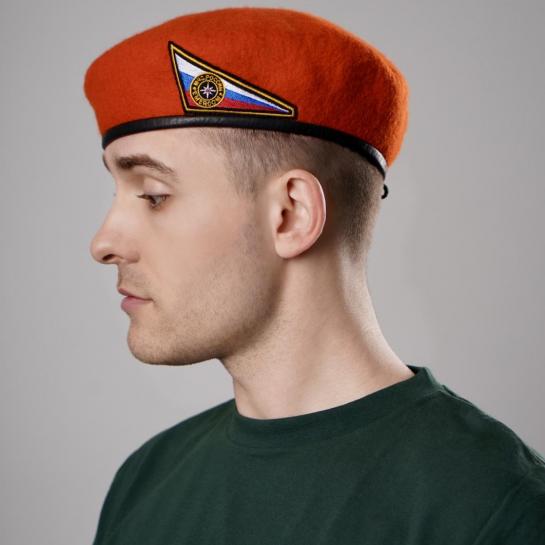 Берет оранжевый — фото-539_3