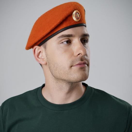 Берет оранжевый — фото-539_5