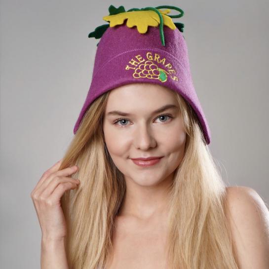 Колпак банный "Виноград" — фото-542_2