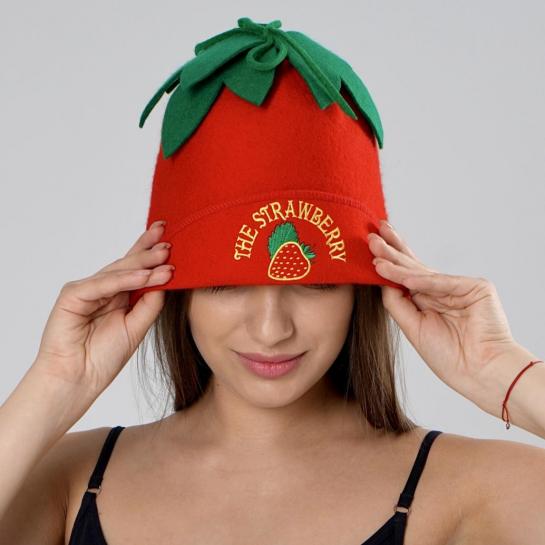 Колпак банный "Клубника" — фото-542_2