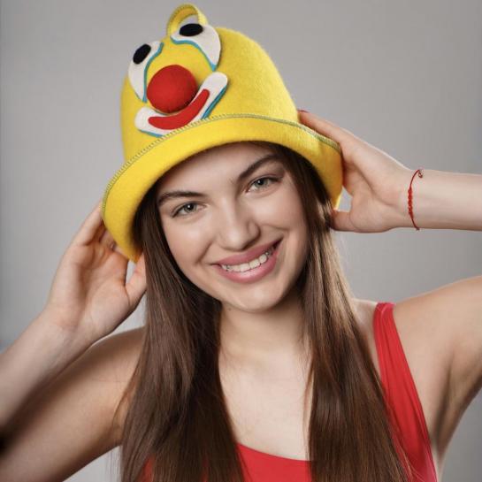 Колпак банный "Клоун" — фото-542_1