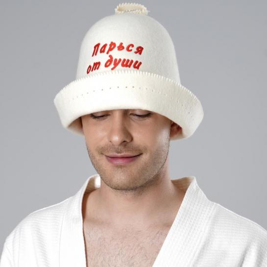 Колпак банный "Парься от души" — фото-542_2