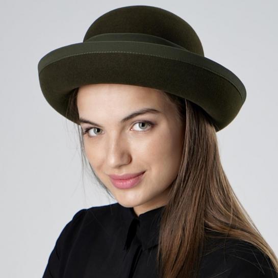 Женские шляпки из фетра — Модель 105К — фото