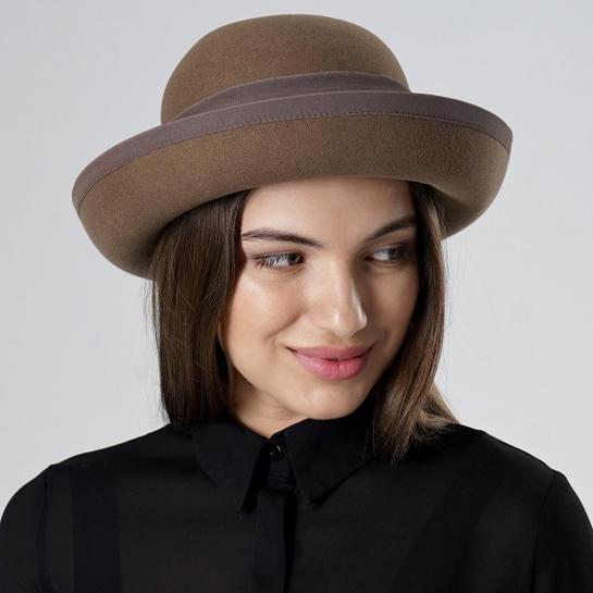 Женские шляпки из фетра — Модель 105К — фото