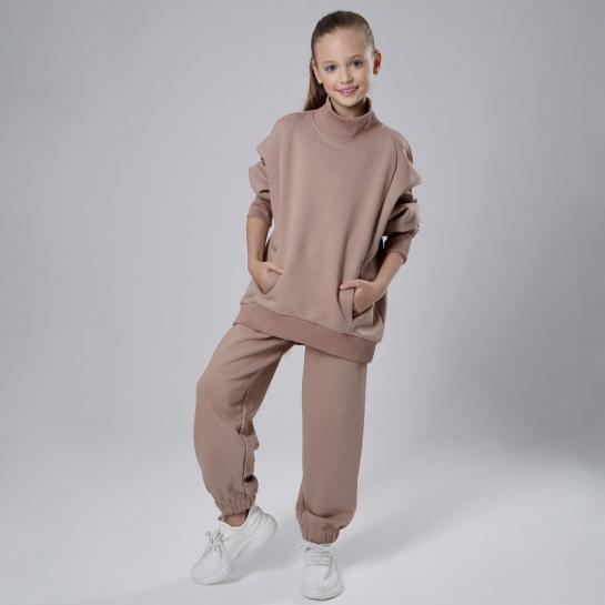 Спортивная одежда  — Спортивный костюм мокко — фото