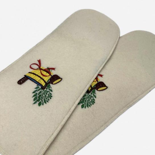 Банная рукавица большая с вышивкой — фото-543_2