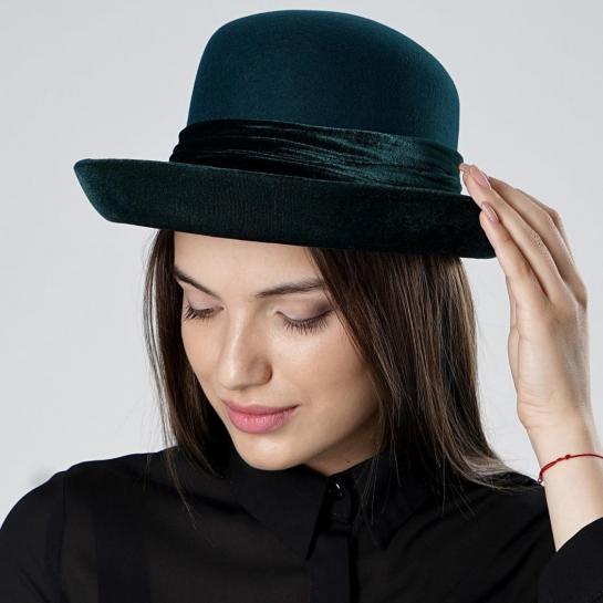 Женские шляпки из фетра — Модель 167 — фото