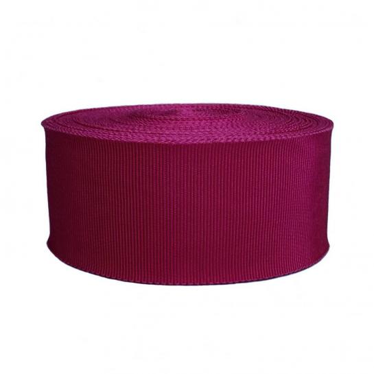 Репсовые ленты — Репсовая лента яркая красно-пурпурная — фото