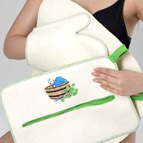 Сумки из фетра — Сумка с вышивкой — фото